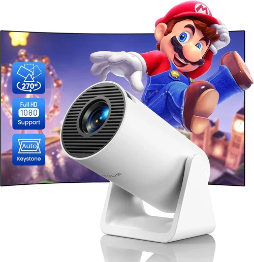 Mini projector with WiFi and B