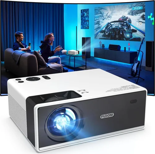 FUDONI Projector with WiFi and