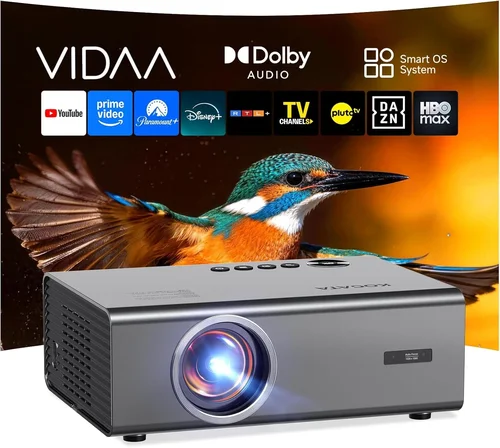 4K Projector with WiFi and Blu
