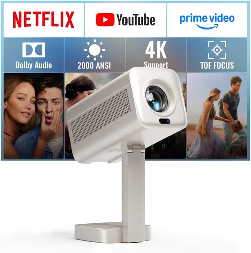 Mini Projector with WiFi and B