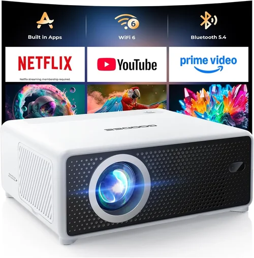 GOODEE Mini Projector with WiF