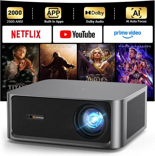 HAPPRUN 2500 ANSI Lumens Outdo