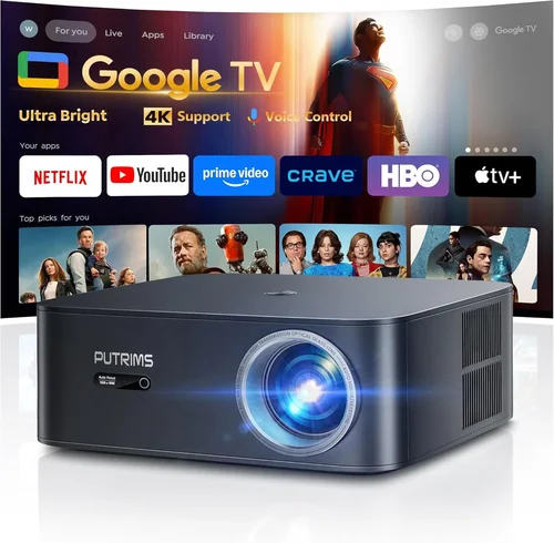 Smart-Projector with WiFi 6 an
