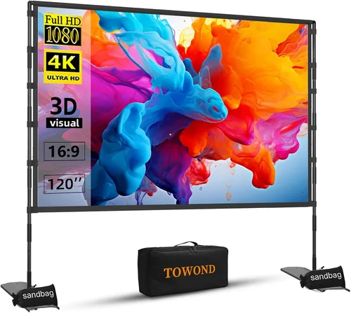 TOWOND Projector Screen and St