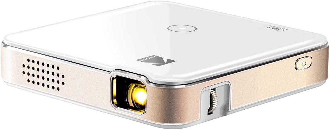 KODAK Luma 150 Ultra‑Mini Pocket Pico Projector – Rechargeable Battery