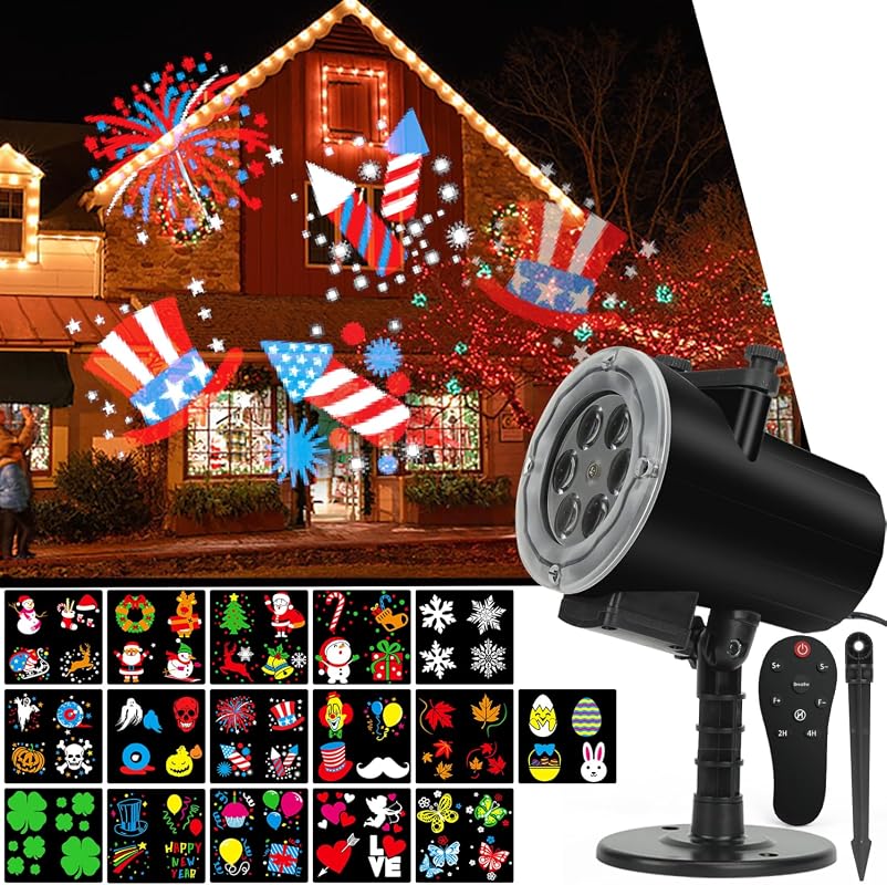 Top 10 3D Laser Projectors Under $65 for Holidays