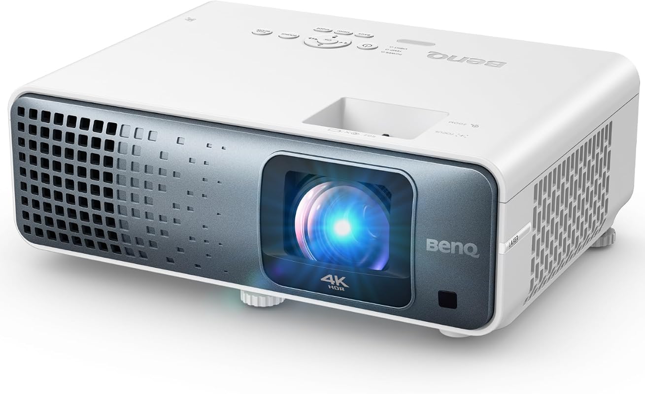 BenQ TK710STi Short‑Throw 4K Laser Projector, 3200 lumens, 4 ms respon