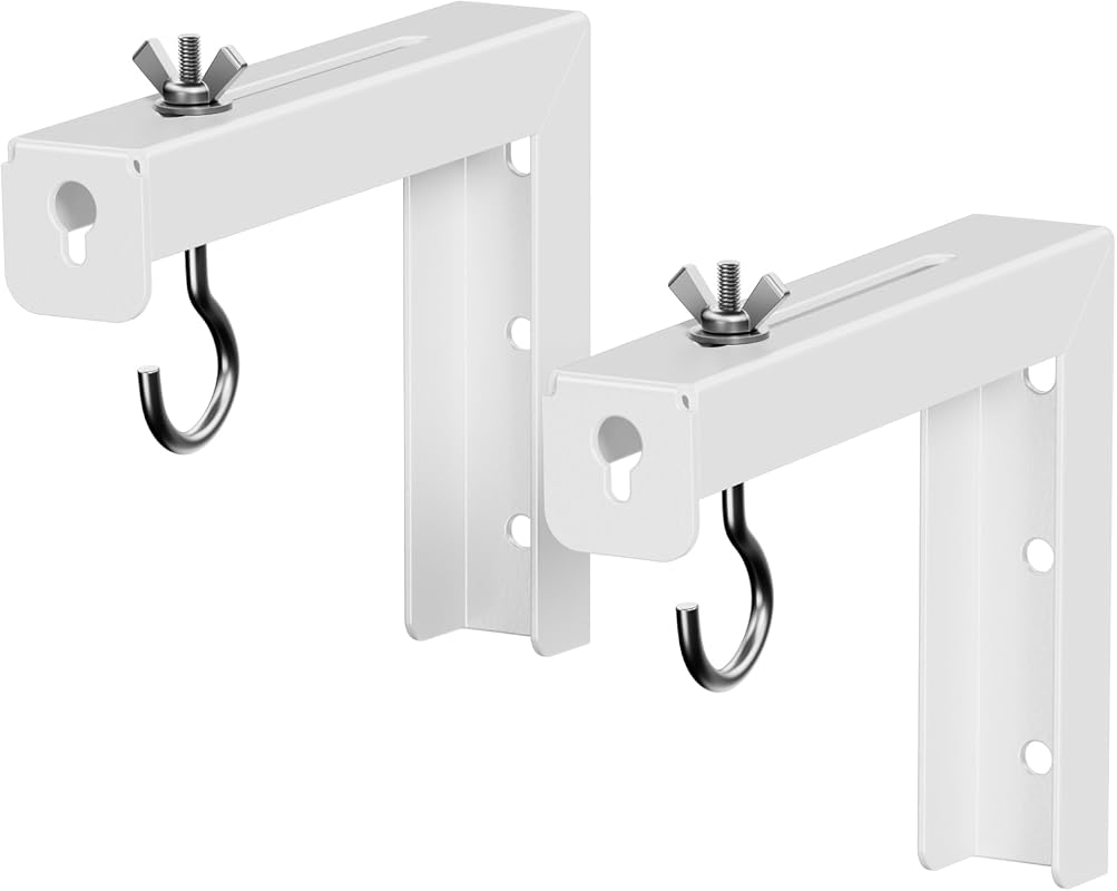 PUTORSEN Universal Ceiling & Wall Mount for Projector Screens, 6″ Adju