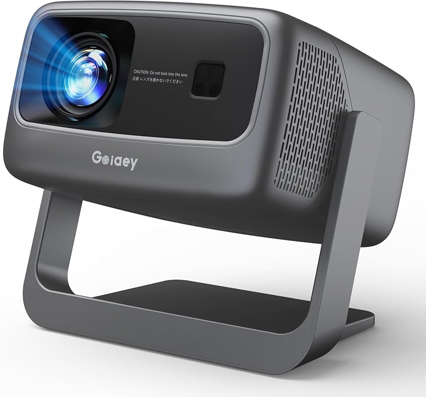 GO2 4K Outdoor Projector 3500 ANSI WiFi Bluetooth Auto Focus Dolby Aud