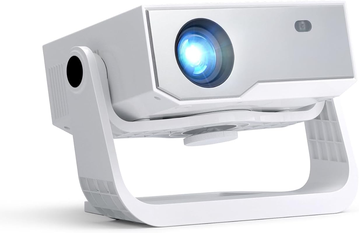 Projector with WiFi and Bluetooth, 1000+ Apps Installed, Electronic Fo